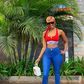 Huddah Monroe rocking sexy high waisted jeans (Image: Instagram huddahthebosschick)