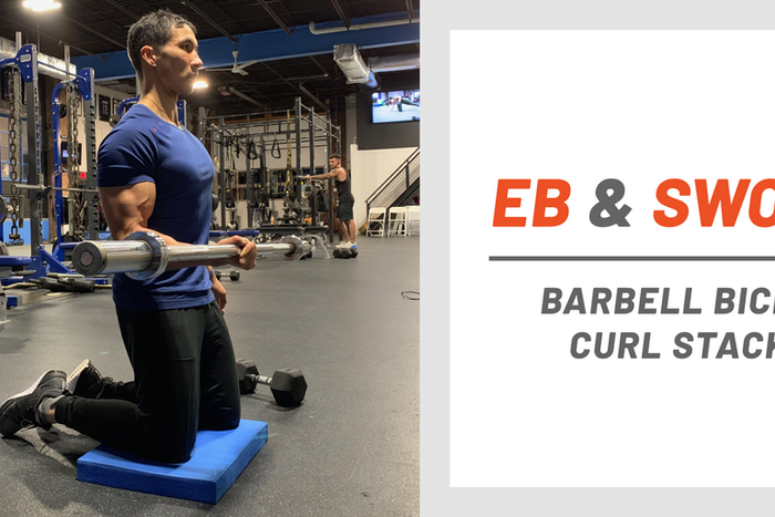 Take a Knee to Demolish Your Biceps