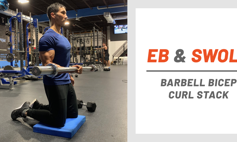 Take a Knee to Demolish Your Biceps