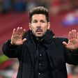 Atletico Madrid coach Diego Simeone insisted Barcelona remain the best team in the world despite their recent struggles ahead of the sides third meeting this month