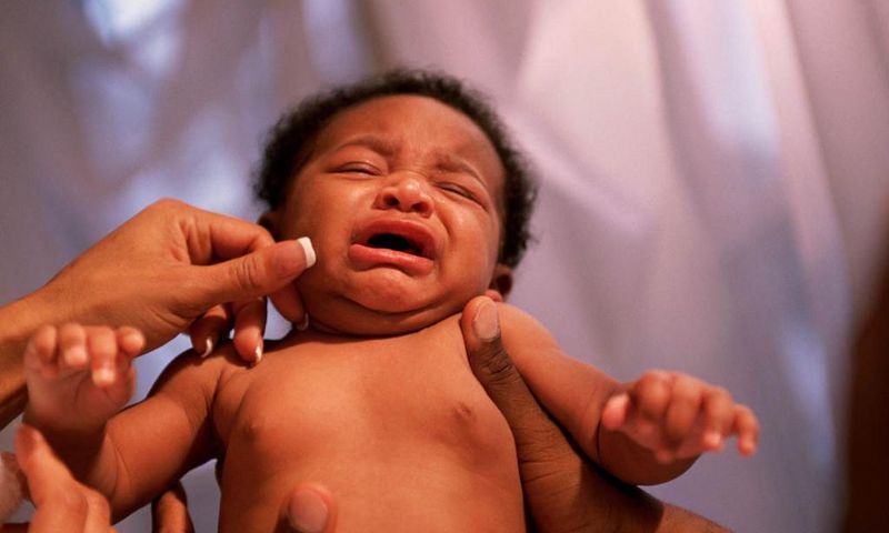 Crying baby(Ebony Magazine)