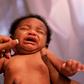 Crying baby(Ebony Magazine)