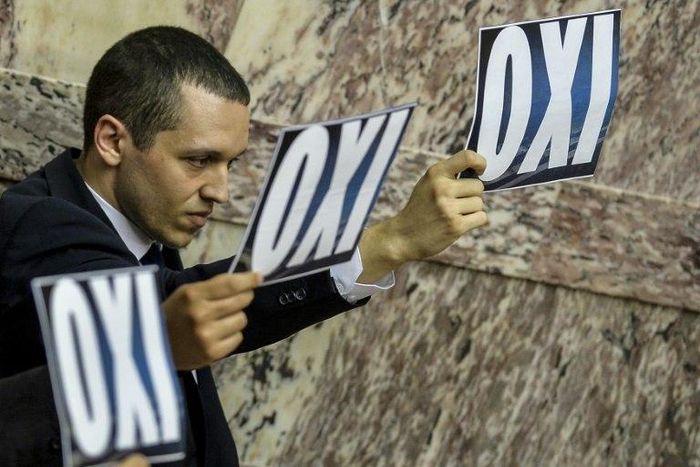 Ilias Kasidiaris, a leading member of Greece's far-right Golden Dawn party