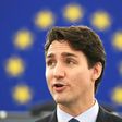 Canada’s Prime Minister Justin Trudeau speaks in Strasbourg, eastern France, on February 16, 2017