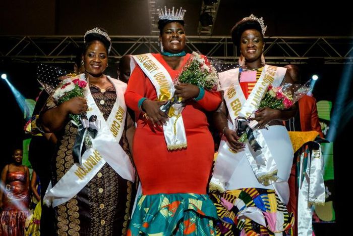 Nasasi Belinda wins the "Miss Curvy" beauty pageant in Kampala