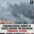 Chronological Order of Events During the Riverside Terrorist Attack