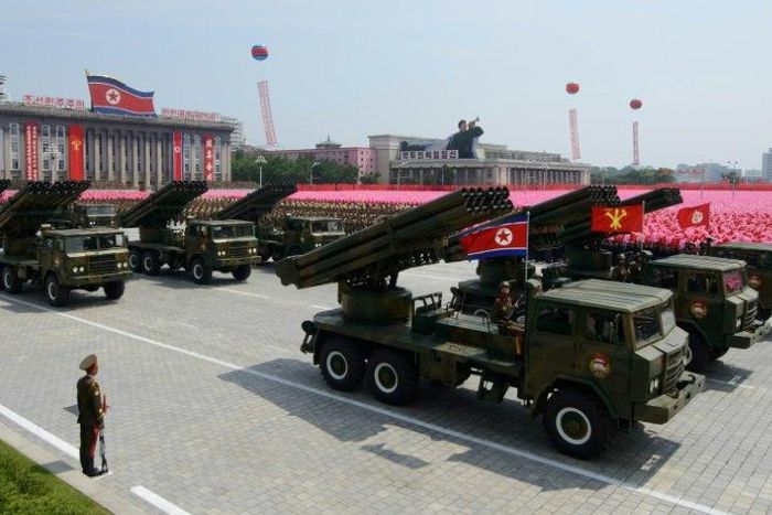 Tensions between North Korea and the US have risen sharply as Pyongyang has stepped up ballistic missile tests