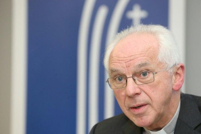 Cardinal Jozef De Kesel, seen in 2015, said a recognition ceremony for sexual abuse victims in Belgium helps show the Church's will to "resist a culture of silence"