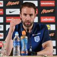 England's Manager Gareth Southgate addresses a press conference in Essen, western Germany, on March 21, 2017, on the eve of the friendly football match between Germany and England, whiich is also Lukas Podolski's last match with the German team