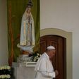 Pope Francis leads celebrations at the Our Lady of Fatima shrine to mark 100 years since three child shepherds reported apparitions of the Virgin Mary on the site
