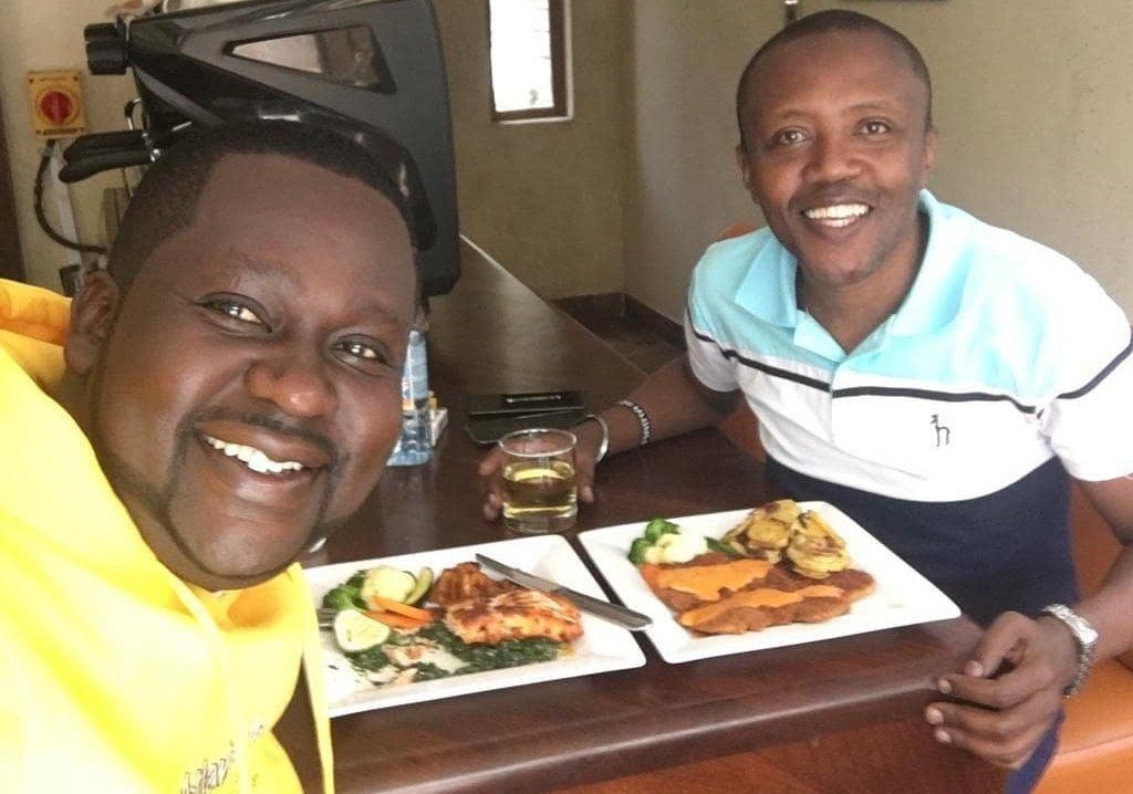 Maina and King'ang'i (Twitter)