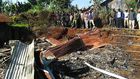  The house burnt down in Nyeri