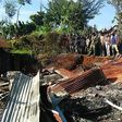  The house burnt down in Nyeri