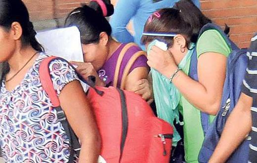 File image of Nepalese strippers who were arrested in June 2018