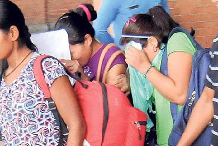 File image of Nepalese strippers who were arrested in June 2018