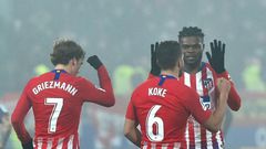 Atletico went into the weekend five points adrift of Barcelona in the La Liga title race