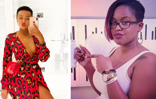 Huddah Mnroe and Kamene Goro