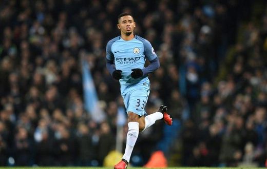 Manchester City's Brazilian striker Gabriel Jesus who joined the club in the January transfer window made a sensational start to his English career with three goals in five matches