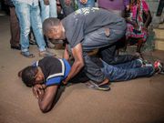 Family overcome by emotions after body of Caroline Mwatha Ochieng' was found at the City Mortuary