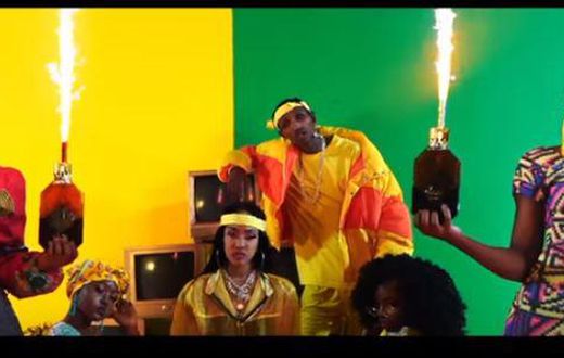 Tanasha Donna and Barack Jacuzzi in Radio Video