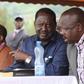 ODM leader Raila Odinga and Bomet Governor Isaac Ruto