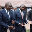 File image of Elgeyo Marakwet Senator Kipchumba Murkomen with DP William Ruto