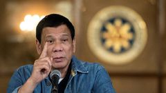 Philippine President Rodrigo Duterte has previously said that nearly 40 percent of the police force engage in illegal activities
