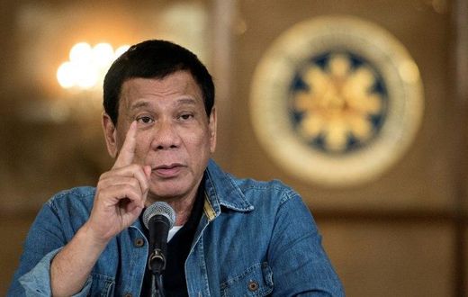Philippine President Rodrigo Duterte has previously said that nearly 40 percent of the police force engage in illegal activities