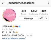 Huddah Monroe’s Instagram account