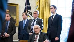 John Kelly, Out of White House, Breaks With Trump Policies
