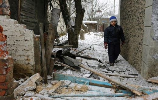 The flashpoint frontline town of Avdiivka has repeatedly been caught up in shelling in the Ukraine conflict, leaving locals regularly without power