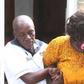 Family members overcome by grief during the burial of Collins Kipyegon Kalya