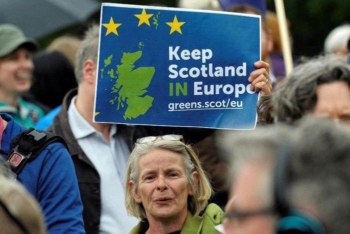 Scotland voted to remain in the European Union by 62 percent, but it was outvoted by the rest of United Kingdom voters, 52 percent of whom opted for Brexit