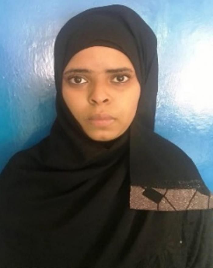 Suhaila Mwalim Bakari, widow of suicide bomber at Dusit terror attack.