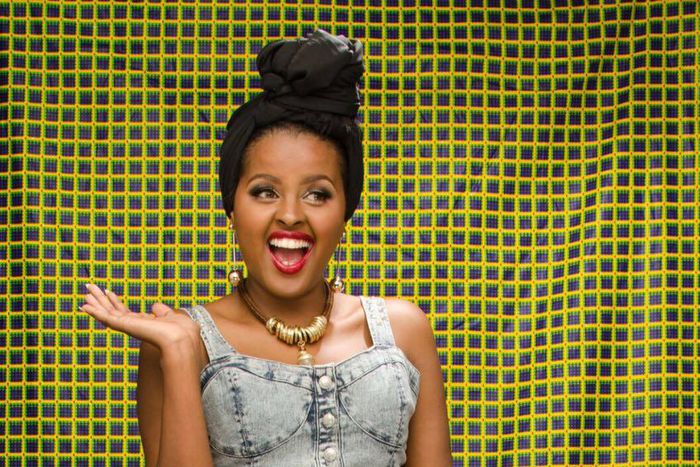 Amina Abdi is always rocking events in the coolest make up ever.