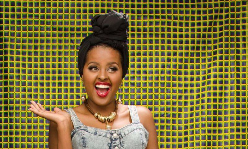 Amina Abdi is always rocking events in the coolest make up ever.
