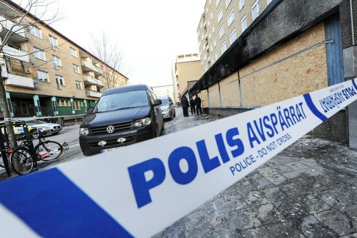 All three suspects were arrested after members of a closed Facebook group, which has 60,000 members, saw the attack streamed live and alerted Swedish police