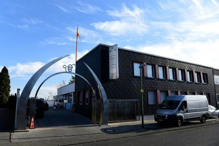 The Sikh community centre in Essen, western Germany where three teenagers carried out a jihadist attack in April 2016 that badly wounded a priest