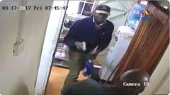 File image of a screengrab images of daring daylight robbery caught on camera in Uthiru