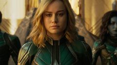 'Captain Marvel': Brie Larson takes a trip to the '90s