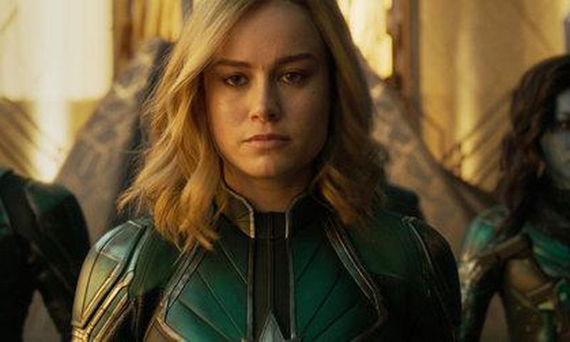 'Captain Marvel': Brie Larson takes a trip to the '90s