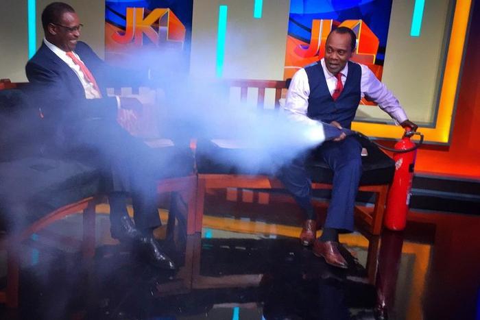 File image of Evans Kidero when he appeared on JKL. Citizen TV will host him on Tuesday 22 Jan 2019