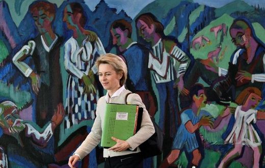 German Defence Minister Ursula von der Leyen vows that Germany will not tolerate political extremism