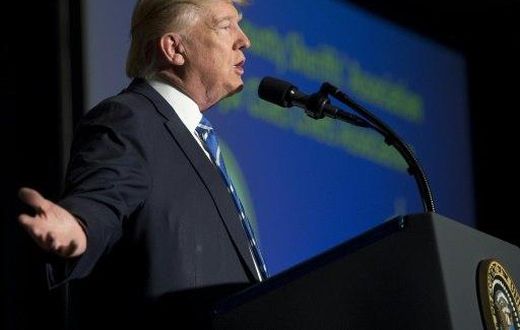 US President Donald Trump condemned as "disgraceful" a hearing in which federal appeals judges appeared skeptical over the government's case to reinstate a travel ban