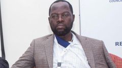 File image of Anyang’ Nyong’o after a successful operation at the Aga Khan Hospital last year