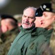 Polish Defense Minister Antoni Macierewicz (C), seen in January 2017, said he wants to stamp out all traces of the communist era in the military, by blocking promotions of servicemen who joined before the fall of the Iron Curtain in 1989