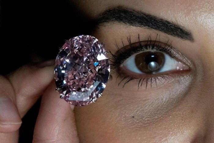 The 59.60-carat "Pink Star" diamond is the largest in its class ever graded by the Gemological Institute of America