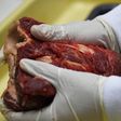 Experts analyse meat seized in markets in Rio de Janeiro, Brazil, on March 20, 2017