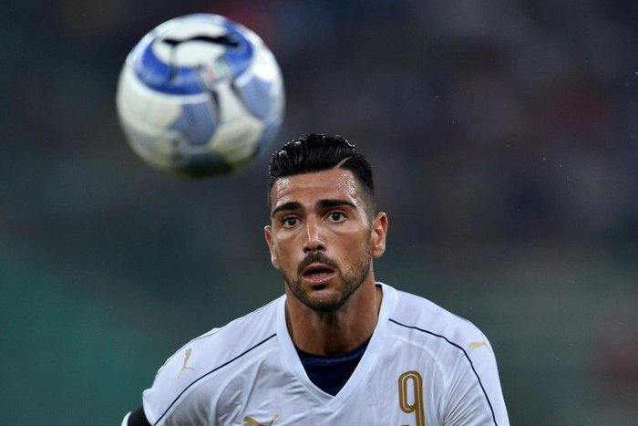 Italy striker Pelle ignored refused to shake his coach's hand after being substituted in the World Cup qualifier against Spain