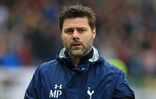 Tottenham Hotspur's Argentinian head coach Mauricio Pochettino in Burnley, north west England on April 1, 2017